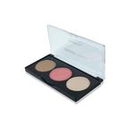 Buy FACES CANADA Ultime Pro Face Palette - Shine 04, 12 gm | 3-in-1 Bronzer + Highlighter + Blush | Lightweight Long Lasting Luminous Glow | Flawless Shimmer Finish | Silky Smooth Texture | Easy To Blend - Purplle