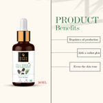 Buy Good Vibes Tea Tree + Mulberry Skin Glow & Oil Control Serum | Anti-Ageing| With Castor Oil | No Parabens, No Sulphates, No Silicones (30 ml) - Purplle