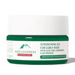 Buy Alps Goodness Scrunching Gel For Curly Hair with Aloe Vera, Jojoba Wax & Oat Protein | Enriched with Ginseng Root Extract (100g)| Curly Hair product | Curly Hair Gel | Sulphate Free, Silicone Free, Paraben Free, Phthalates Free, Propylene Glycol Free - Purplle