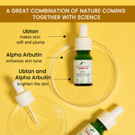 Buy Alps Goodness Ubtan & Alpha Arbutin Radiance serum (10 ml)| Brightening Serum| Silicone Free| Sulphate Free| Paraben Free| Vegan| Tan removal - Purplle