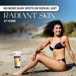 Buy everteen RADIANCE Hair Removal Cream with Charcoal, Kojic Acid and Vitamin C for Bikini Line & Underarms in Women and Girls | No Harsh Smell, Skin Darkening or Rashes | 2 Pack 50 gm Each with Spatula and Coin Tissues - Purplle