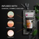 Buy everteen RADIANCE Hair Removal Cream with Charcoal, Kojic Acid and Vitamin C for Bikini Line & Underarms in Women and Girls | No Harsh Smell, Skin Darkening or Rashes | 2 Pack 50 gm Each with Spatula and Coin Tissues - Purplle