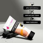 Buy everteen RADIANCE Hair Removal Cream with Charcoal, Kojic Acid and Vitamin C for Bikini Line & Underarms in Women and Girls | No Harsh Smell, Skin Darkening or Rashes | 2 Pack 50 gm Each with Spatula and Coin Tissues - Purplle