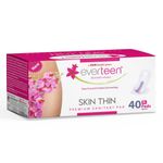 Buy everteen SKIN THIN Premium XL Sanitary Pads for Protection During Periods in Women - 1 Pack (40 Pads, 280mm) - Purplle