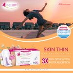 Buy everteen SKIN THIN Premium XL Sanitary Pads for Protection During Periods in Women - 1 Pack (40 Pads, 280mm) - Purplle