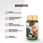 Buy Nature Sure Muscle Charge Tablets for Strength and Protein Absorption - 1 Pack (60 Tablets) - Purplle