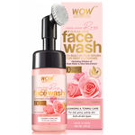 Buy WOW Skin Science Himalayan Rose Foaming Face Wash with Built-in Face Brush (150 ml) - Purplle
