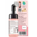Buy WOW Skin Science Himalayan Rose Foaming Face Wash with Built-in Face Brush (150 ml) - Purplle