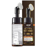 Buy WOW Skin Science Brightening Vitamin C Foaming Face Wash With Built-In Face Brush (150 ml) - Purplle