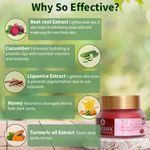 Buy Samisha Organic Beetroot Lip Lightening Scrub For Dark Spots Removal, Soft & Hydrated Lips (30 g) - Purplle