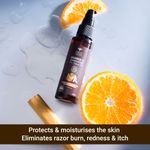 Buy Bombay Shaving Company Orange & Sandalwood Pre-Shave Oil (50ml) | Antiseptic & Moisturising | Adds a layer of protection to the skin | Helps razor blade glide easily - Purplle