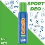 Buy Cocomo Sport Deodorant - For Boys, With Tea Tree & Passion Fruit, Natural & Safe Deodorant for Tweens & Teens - 150 ml - Purplle