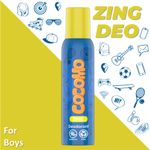 Buy Cocomo Zing Deodorant - For Boys, With Aloe Vera & Dragon Fruit, Natural & Safe Deodorant for Tweens & Teens - 150 ml - Purplle