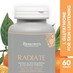 Buy Berkowits Radiate L Glutathione Tablets for Skin Lightening and Free Radical Protection - Purplle