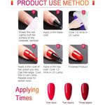 Buy VENALISA Gel Nail Polish 7.5ml UV LED Soak Off Gel Polish Starter Manicure Kit Suitable to DIY at Home Nail Art Salon (Ven-7.5ml-914) - Purplle