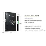 Buy VENALISA Air Cushion Magic Powder Pen 15g nail art Laqcuer Mirror Effect Nail glitter Fast Design manicure Makeup Holographic chrome (Ven-MPP-LS202S) - Purplle