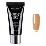 Buy ibcccndc 30g Acrylic Fast Building UV Polygel Nail Gel Nail Extension Gel Nail Tips UV Builder Nail Art Poly Gel (ibc-02-Coffee) - Purplle