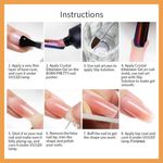 Buy TNT Poly Nail Gel 30ml Nail Art French Nail Constraction Builder Jelly Poly Gel Nail UV LED Quick Extension Gel -TNT-Purple (Mauve) - Purplle