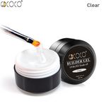Buy GDCOCO UV Gel 15ml Nail Art Transparent Clear Color Hard Builder Building Extend Nail Quick Gel (GDCOCO_Clear) - Purplle