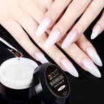 Buy GDCOCO UV Gel 15ml Nail Art Transparent Clear Color Hard Builder Building Extend Nail Quick Gel (GDCOCO_Clear) - Purplle