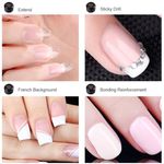 Buy GDCOCO UV Gel 15ml Nail Art Natural Camouflage Color Hard Builder Building Extend Nail Quick Gel (GDCOCO_Natural) - Purplle