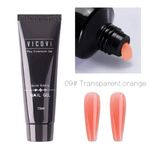 Buy VICOVI 15ml Pearlescent Extension Gel UV Nail Gel Color Poly Finger Gel Nail Art Nail Extension Poly UV Gel (VICOVI-15ml-09) - Purplle