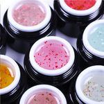 Buy BORN PRETTY 5ml Floral UV Gel Varnish Lucky Gel Paint Dried Flowers Nail Art Glue 3D DIY Desgin Natural Fairy Nail Gel Polish (BP-FFG-02) - Purplle