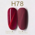 Buy Venalisa Luxury Red Series Nail Gel Varnish Painting Gel Soak Off UV LED Nail Lacquer Pure Color Gel (V-RLS-5ml-H78) - Purplle