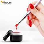 Buy Venalisa Luxury Red Series Nail Gel Varnish Painting Gel Soak Off UV LED Nail Lacquer Pure Color Gel (V-RLS-5ml-H78) - Purplle