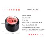 Buy Venalisa Opal UV Gel 5ml Camouflage Natural color Jelly Acrylic French Nails Art Gel Polish Crystal Nails UV Jelly Gel Varnishes (JG-5ml-L04) - Purplle