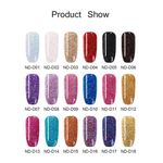 Buy NICOLE DIARY 10g Dipping Nail Powder Holographic Glitter Shining Natural Dry Without Lamp Cure Nail Art (ND-10g-D16) - Purplle