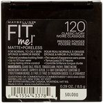 Buy Maybelline New York Fit Me Matte+Poreless Pressed Powder - Classic Ivory 120 (8.5 g) - Purplle