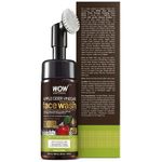 Buy WOW Apple Cider Vinegar Foaming Face Wash - No Parabens, Sulphate and Silicones (With Built-In Brush), 150 ml - Purplle