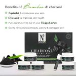 Buy NutriGlow NATURAL'S Bamboo & Charcoal Facial Kit For Glowing Skin & Detoxifies Skin, 260 gm - Purplle