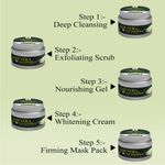 Buy NutriGlow NATURAL'S Aloe Vera & Cucumber Facial Kit With Hyaluronic Acid and Pro Vitamin B5, 260 gm - Purplle