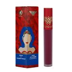 Buy SUGAR Cosmetics X Wonder Woman 24-Hr Lip Lacquer - 01 Dreamella - 3.5 ml | Matte Lipstick, Transferproof and Smudgeproof, Lasts Up to 24 hours - Purplle