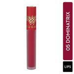 Buy SUGAR X Wonder Woman 24-Hr Lip Lacquer - 05 Dominatrix - Purplle