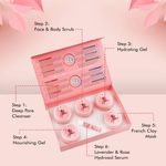 Buy NutriGlow NATURAL'S English Rose Facial Kit With 100% English Rose Hydrosols, 260 gm - Purplle