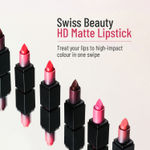 Buy Swiss Beauty HD Matte Lipstick Siren In Scarlet 01 (3.5 g) - Purplle