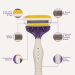 Buy Furr by Pee Safe Body Shaving Razor - Pack of 1 - Purplle