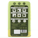 Buy Pee Safe Adult Diaper | Medium - Large | Waist Size 71-114 cm (28"-45") | High Absorbency 10 Pcs - Purplle