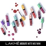 Buy Lakme Absolute Matte Melt Mini Liquid Lip Colour, Brown Souvenir, 2.4 ml - Purplle