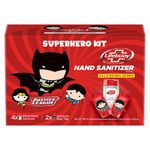 Buy Lifebuoy Hand Sanitizer Super Hero Kit | Anti Bacterial Alcohol Based Sanitizer | 4X50ml + 2 Bag Tags (Superman & Wonder Woman) - Purplle