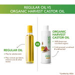 Buy Organic Harvest Cold Pressed Castor Oil (200 ml) - Purplle