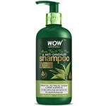 Buy WOW Skin Science Green Tea & Tea Tree Anti-Dandruff Shampoo (300 ml) - Purplle