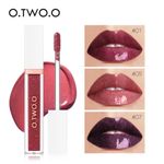 Buy O.TWO.O Resplendent "Heart" Sparkle Mirror Lipgloss#5 - Purplle