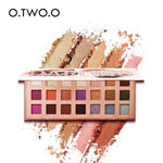 Buy O.TWO.O 21 Colours Eyeshadow Palette - Purplle