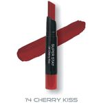 Buy Me-On Super Stay Matte Lipstick Shade#Cherry Kiss (2 g) - Purplle