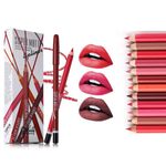 Buy Me-Now Pack of 12 Soft Matte Lip Pencils 18gm - Purplle