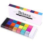 Buy UCANBE Athena Painting Palette Professional Face & Body Paint Oil-Halloween Face Body Art Party Fancy Makeup 168g - Purplle